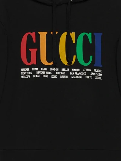 Gucci Cities连帽衫