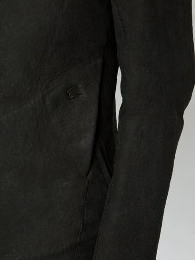 Shop Isaac Sellam Experience Dissident Zipped Jacket - Black