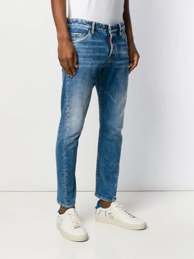 Shop Dsquared2 Sexy Twist Jeans In Blue