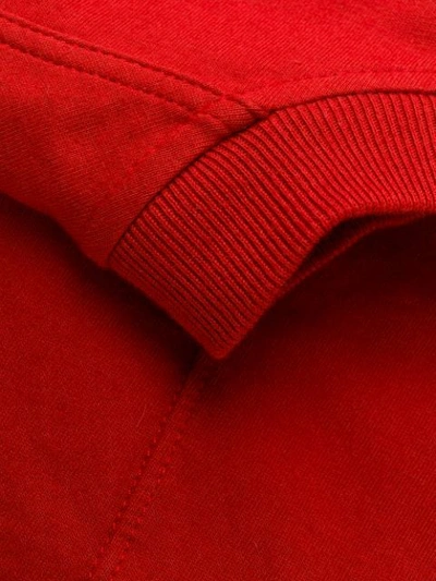 Shop Rick Owens Logo Patch Tank T-shirt - Red