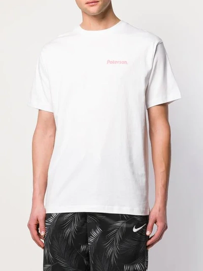 Shop Paterson Geometric Printed T-shirt In White