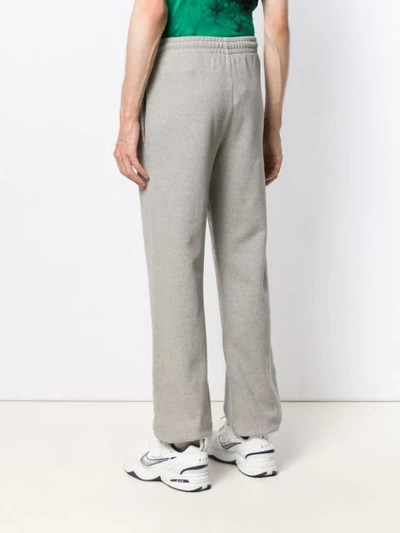 Shop Off-white Logo Jogging Trousers In Grey