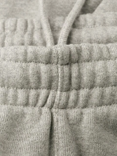 OFF-WHITE LOGO运动裤 - 灰色