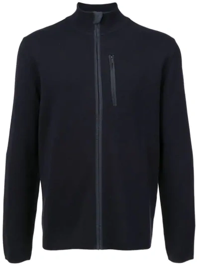 Shop Aztech Mountain Matterhorn Zipped Jumper In Blue