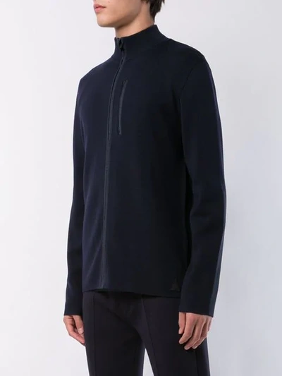 Aztech Mountain Matterhorn Zipped Jumper In Blue