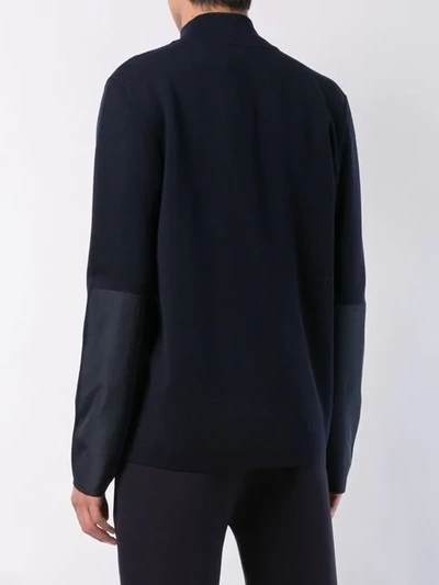 Aztech Mountain Matterhorn Zipped Jumper In Blue