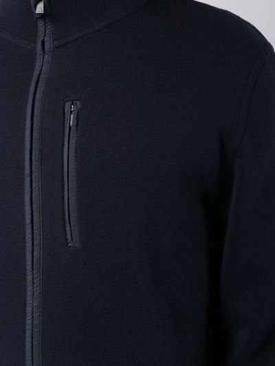 Aztech Mountain Matterhorn Zipped Jumper In Blue