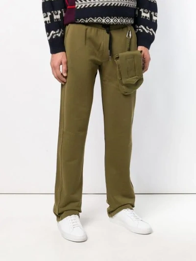 Shop Matthew Miller Aiderico Trackpants In Green