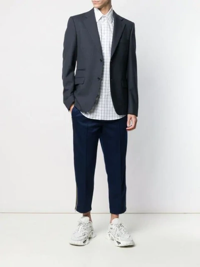 Shop Stella Mccartney Classic Blazer In Blue