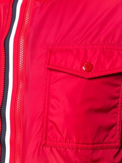 Shop Moncler Bomber Jacket In Red