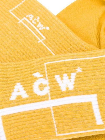 Shop A-cold-wall* Cold In Yellow