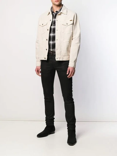 Shop Tom Ford Corduroy Jacket In Neutrals