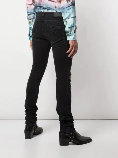 Shop Alchemist 'johnny' Skinny-jeans In Black