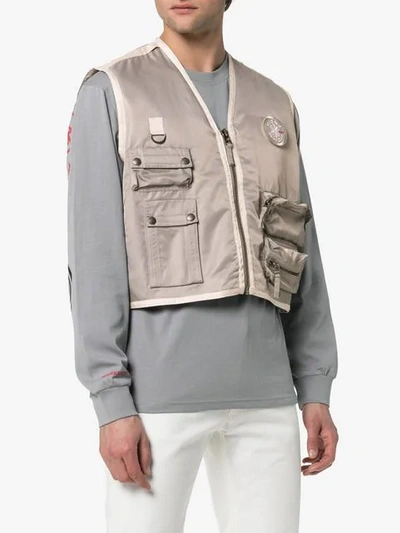 Shop 032c Cosmic Workshop Vest In Grey