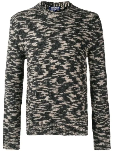 Shop Woolrich Camouflage Jumper - Grey