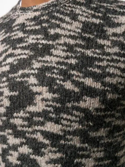 Shop Woolrich Camouflage Jumper - Grey
