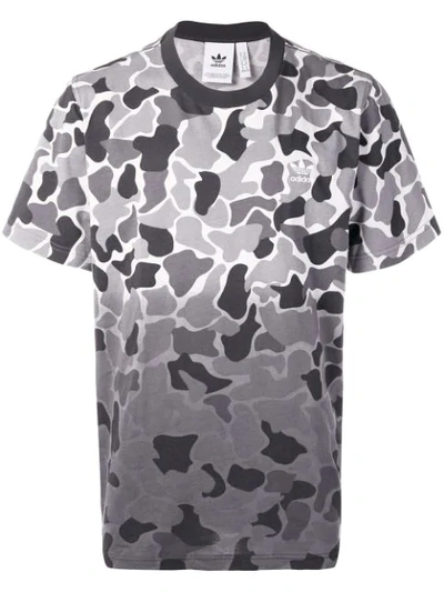 Adidas Originals Adidas Camouflage T-shirt - Grey | ModeSens