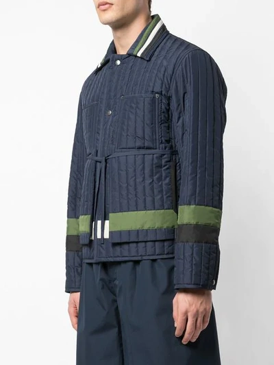 CRAIG GREEN SNAP-BUTTON JACKET - 蓝色