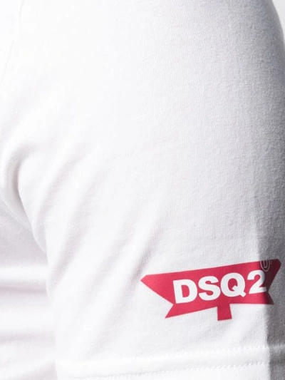 Shop Dsquared2 Short-sleeve T-shirt In White