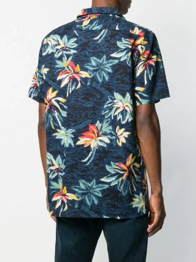 Shop Tommy Hilfiger Tropical Shirt - Blue