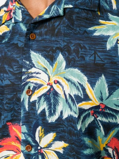 Shop Tommy Hilfiger Tropical Shirt - Blue