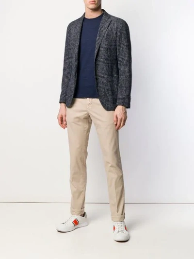 Incotex Slim Fit Stretch Chino Pants In Neutrals