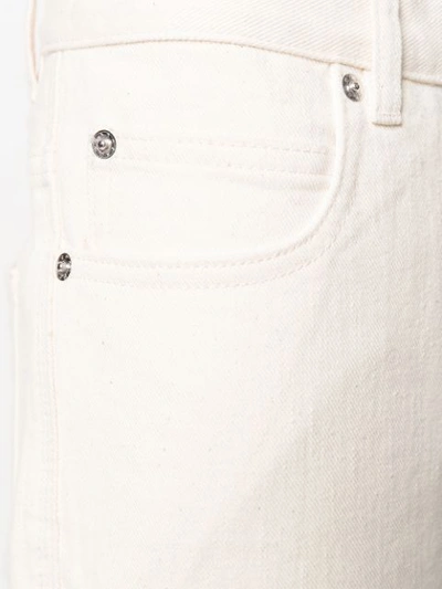 Shop A.p.c. Classic Bootcut Jeans - White