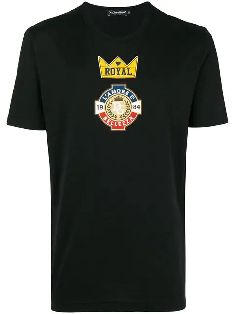 dolce and gabbana royal t shirt