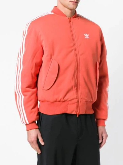 Shop Adidas Originals Adidas Ma1 Bomber Jacket - Yellow