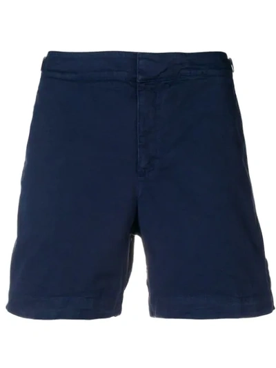 ORLEBAR BROWN 低腰短裤 - 蓝色