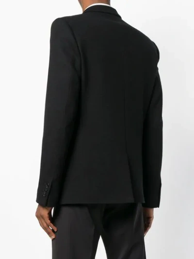 Shop Givenchy Two Button Blazer In Black