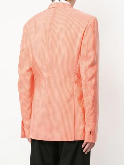 Haider Ackermann Double-breasted Blazer In Yellow