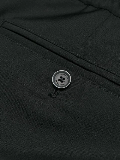Valentino Hose Mit Kordelzug - Schwarz In Black