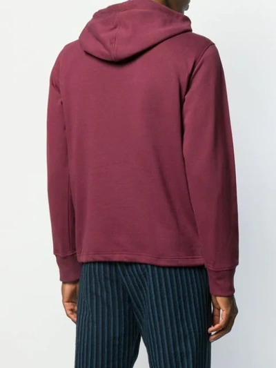 Shop Kenzo Paris 'hiking' Hoodie In Red