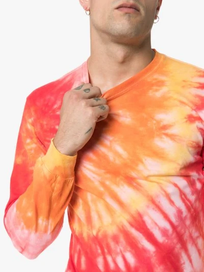 Shop Stain Shade Tie-dye Sweatshirt In Multicoloured