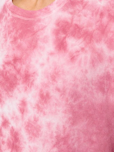 Shop Laneus Tie Dye T-shirt In Pink