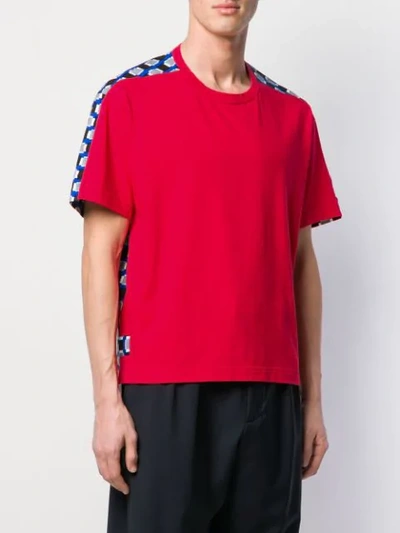 Shop Marni Printed Back T In Red