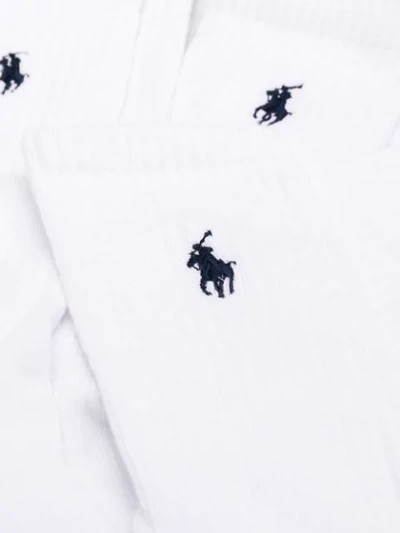 Shop Polo Ralph Lauren 6-pack Of Socks In White