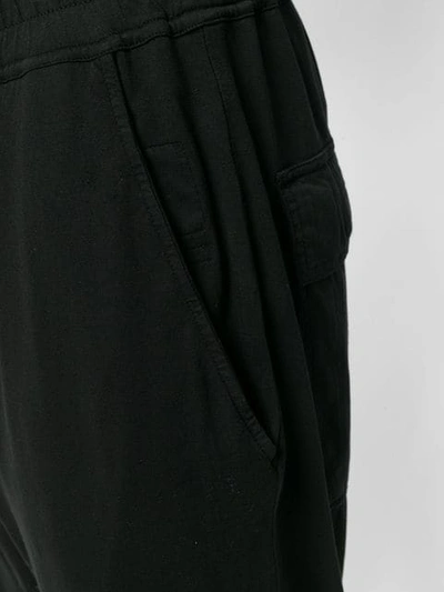 Shop Rick Owens Drkshdw Loose Track Trousers In Black