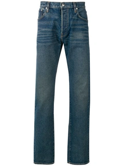 Shop Simon Miller Straight-leg Jeans In Blue