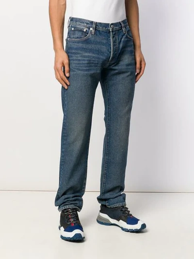 Shop Simon Miller Straight-leg Jeans In Blue