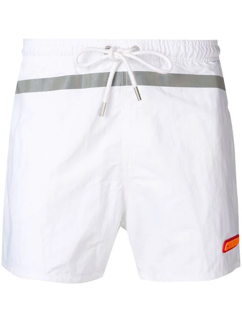 reflective swim trunks