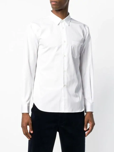 Shop Comme Des Garçons Shirt Printed Shirt In White