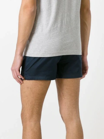 Shop Ron Dorff Exerciser Shorts In Blue