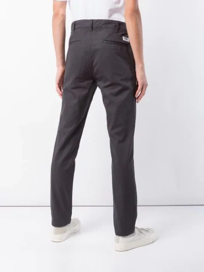 Shop Dickies Construct Slim-fit Chino Trousers In Black