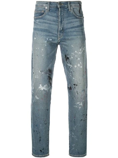 Shop Lost Daze Painter Jeans In Blue