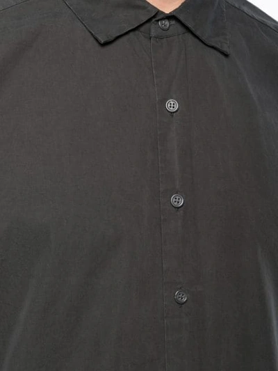 Shop Casey Casey Boxy Buttoned Shirt - Grey