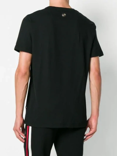 Shop Philipp Plein 'skull' T-shirt In Black