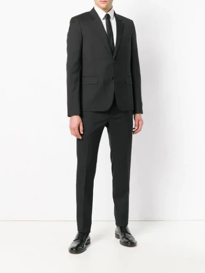 Shop Saint Laurent Two Piece Suit In Black