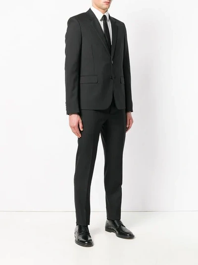 Shop Saint Laurent Two Piece Suit In Black